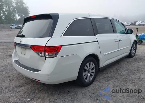 2016 Honda Odyssey Ex-L from USA, damaged, VIN 5FNRL5H66GB093056